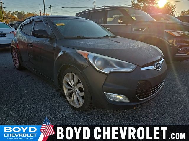 2012 Hyundai Veloster Black Interior