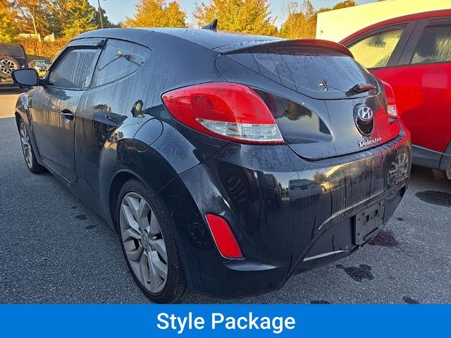 2012 Hyundai Veloster Black Interior