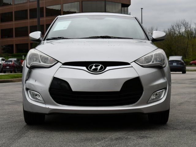 2012 Hyundai Veloster Gray Interior