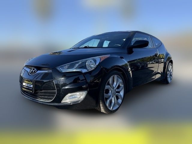 2012 Hyundai Veloster Black Interior