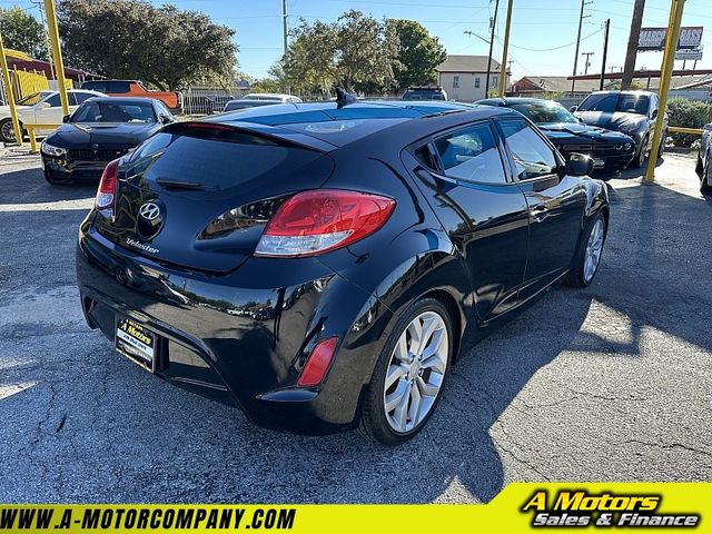 2012 Hyundai Veloster Black Interior