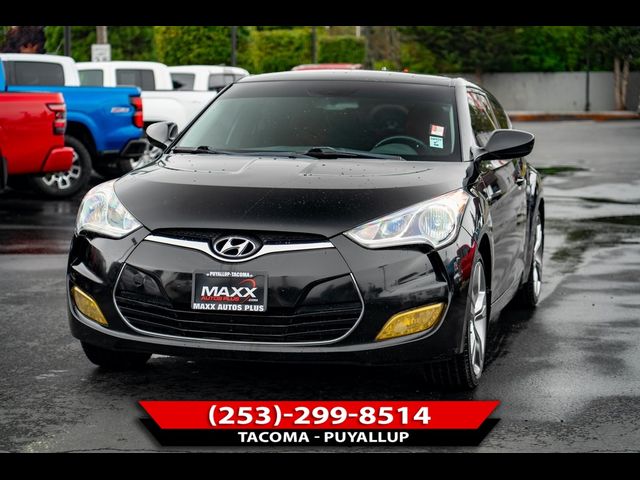 2012 Hyundai Veloster Red Interior