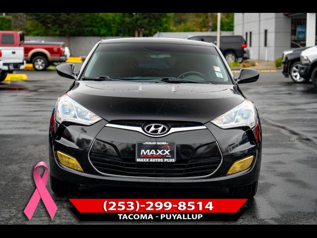 2012 Hyundai Veloster Red Interior