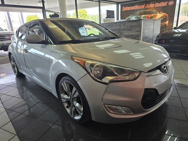 2012 Hyundai Veloster Gray Interior