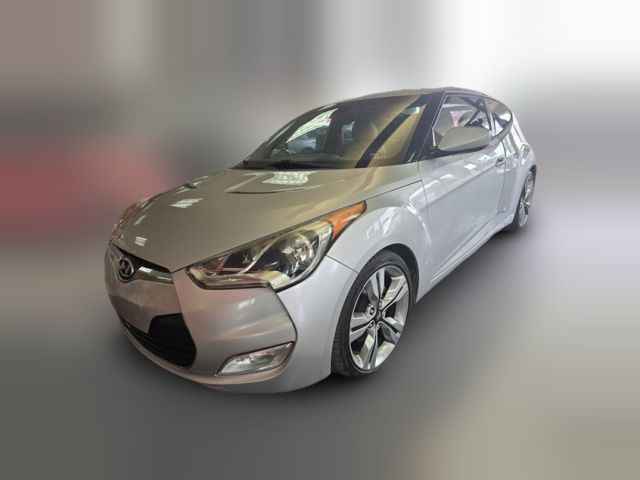 2012 Hyundai Veloster Gray Interior