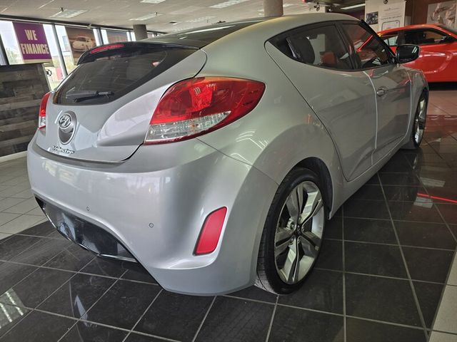 2012 Hyundai Veloster Gray Interior