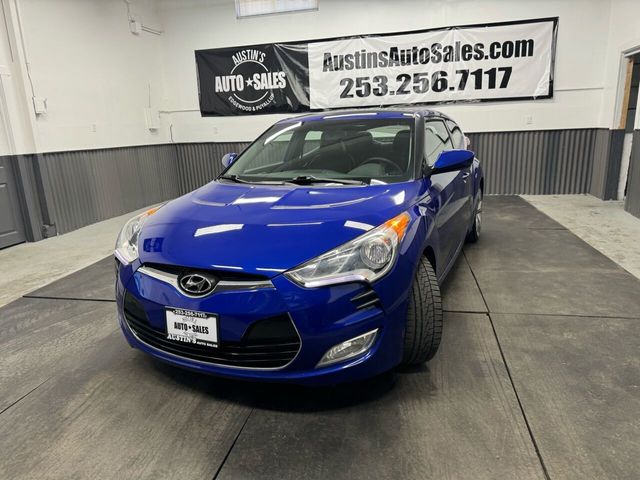 2012 Hyundai Veloster Black Interior