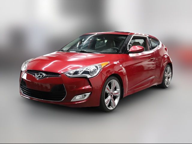 2012 Hyundai Veloster Gray Interior