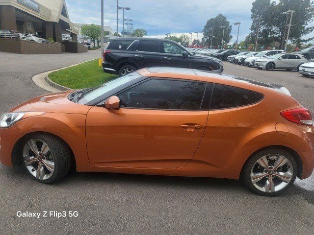 2012 Hyundai Veloster Black Interior