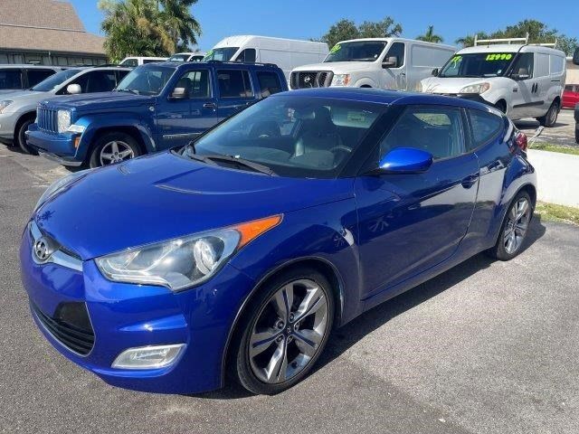 2012 Hyundai Veloster Black Interior