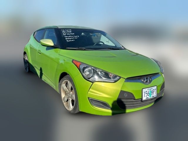 2012 Hyundai Veloster Black Interior