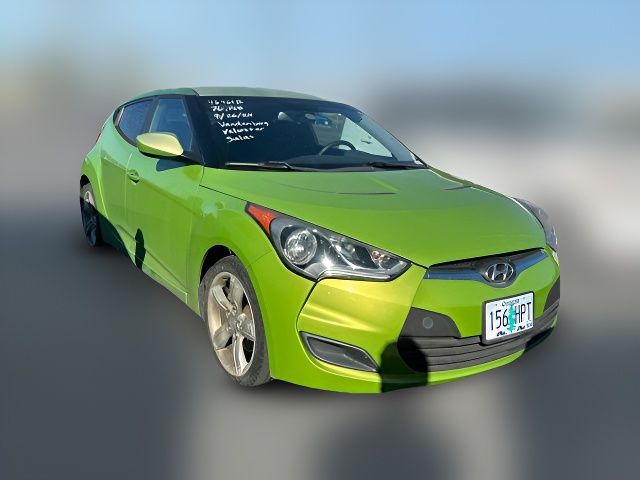 2012 Hyundai Veloster Black Interior