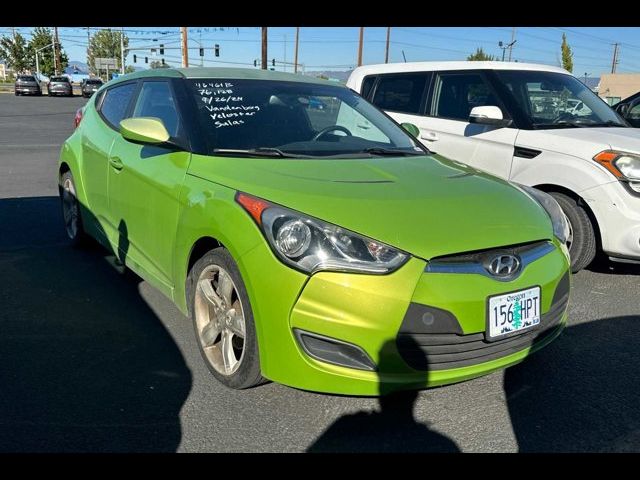 2012 Hyundai Veloster Black Interior