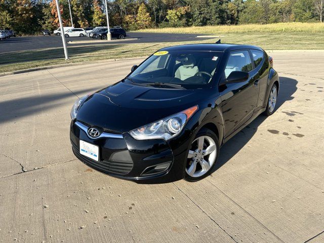 2012 Hyundai Veloster Gray Interior