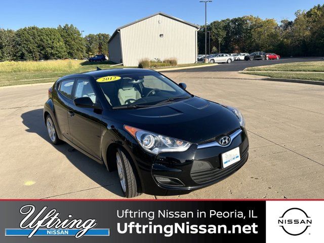 2012 Hyundai Veloster Gray Interior