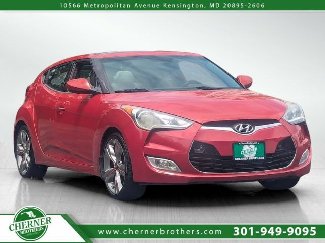 2012 Hyundai Veloster Gray Interior