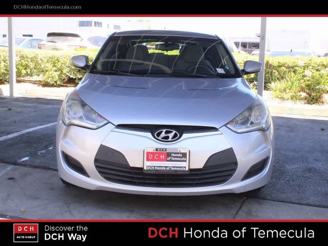 2012 Hyundai Veloster Gray Interior