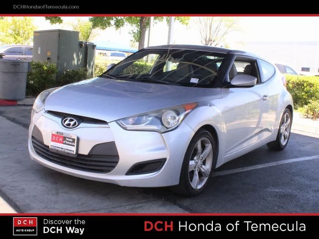 2012 Hyundai Veloster Gray Interior