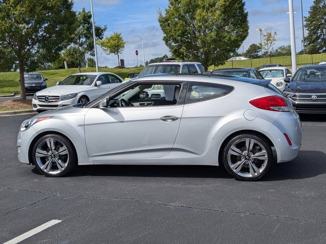 2012 Hyundai Veloster Gray Interior