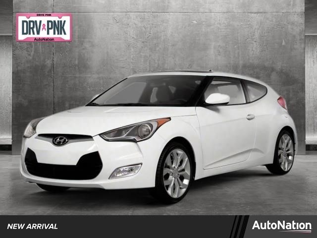 2012 Hyundai Veloster Gray Interior