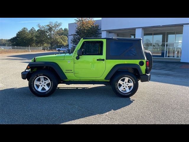 2012 Jeep Wrangler Sport