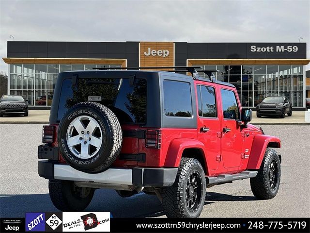 2012 Jeep Wrangler Unlimited Sahara