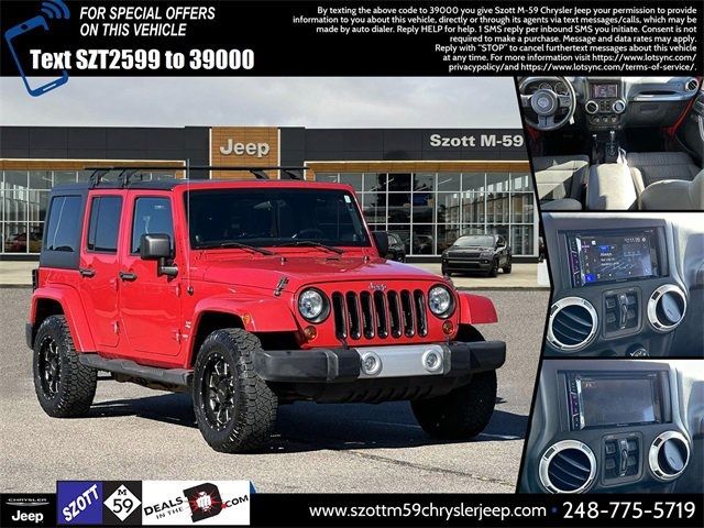 2012 Jeep Wrangler Unlimited Sahara