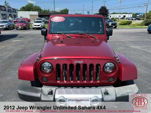 2012 Jeep Wrangler Unlimited Sahara