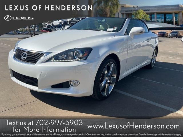 2012 Lexus IS 250C