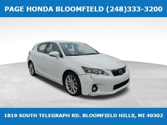 2012 Lexus CT 200h