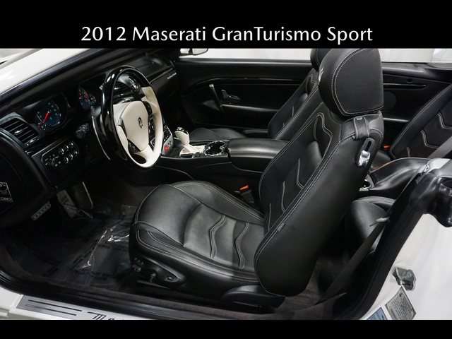 2012 Maserati GranTurismo Sport