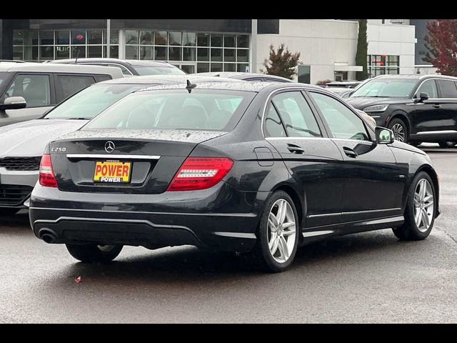 2012 Mercedes-Benz C-Class 250 Luxury