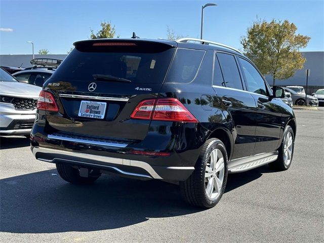 2012 Mercedes-Benz M-Class ML 350