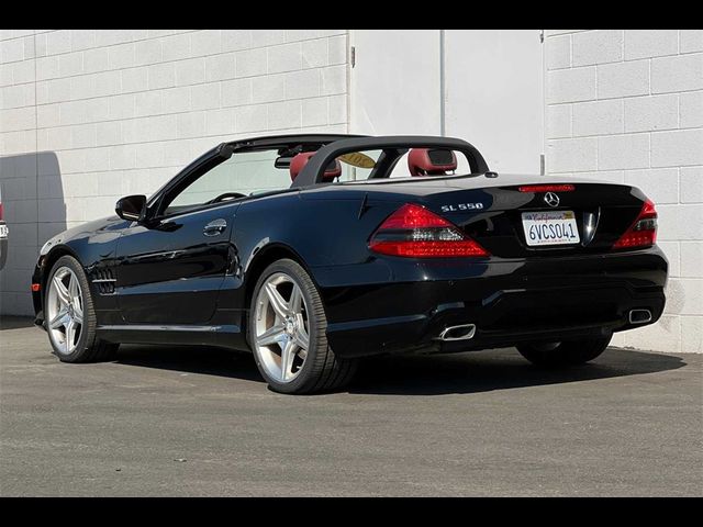 2012 Mercedes-Benz SL-Class 550