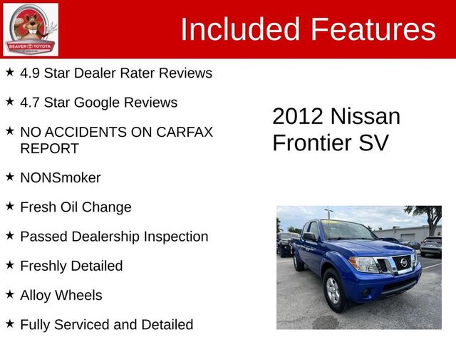 2012 Nissan Frontier SV