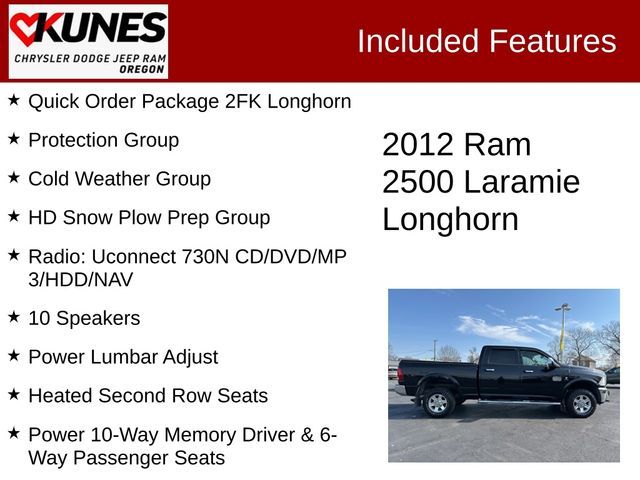 2012 Ram 2500 Laramie Longhorn