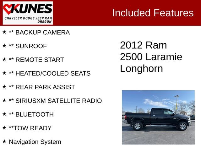 2012 Ram 2500 Laramie Longhorn