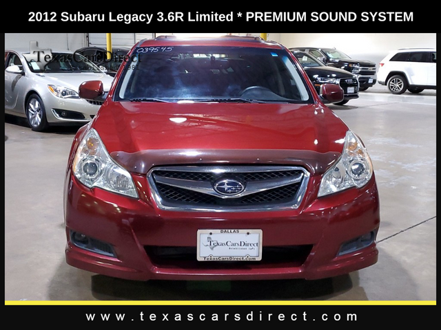 2012 Subaru Legacy 3.6R Limited