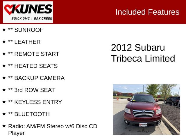 2012 Subaru Tribeca Limited
