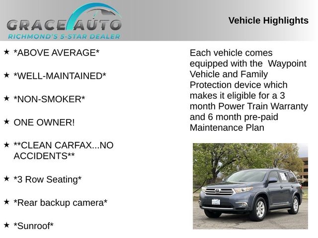 2012 Toyota Highlander Base