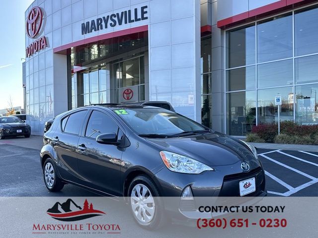 2012 Toyota Prius c Two