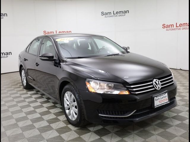 2012 Volkswagen Passat S Appearance