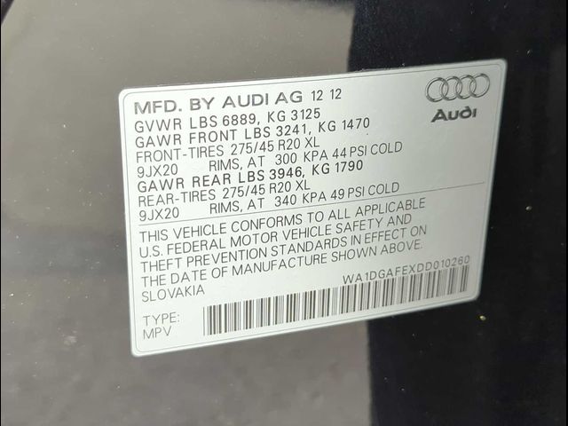 2013 Audi Q7 3.0T S Line Prestige