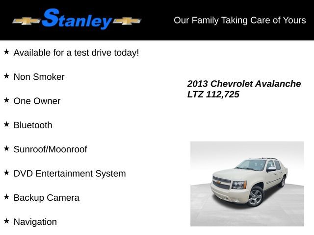 2013 Chevrolet Avalanche LTZ