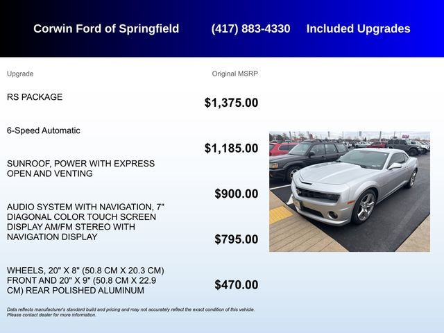 2013 Chevrolet Camaro LT