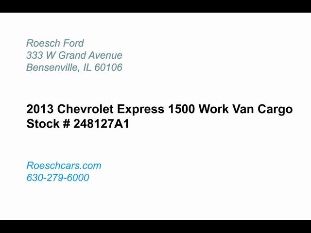 2013 Chevrolet Express Base