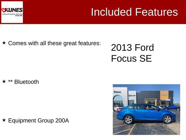 2013 Ford Focus SE