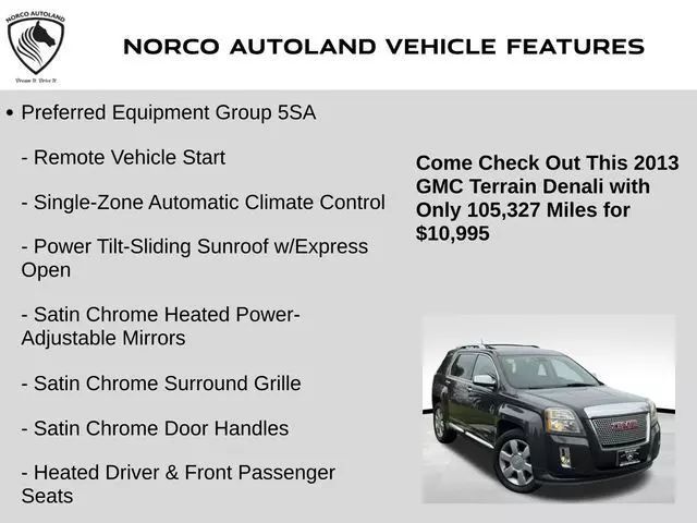 2013 GMC Terrain Denali