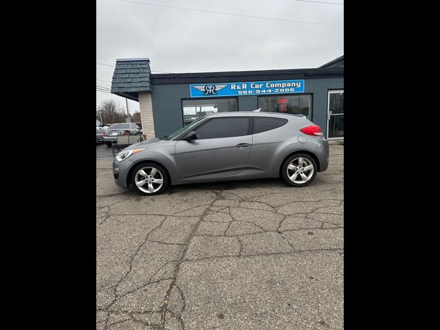 2013 Hyundai Veloster Black Interior