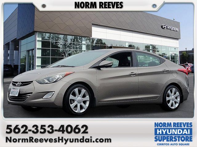 2013 Hyundai Elantra Limited PZEV